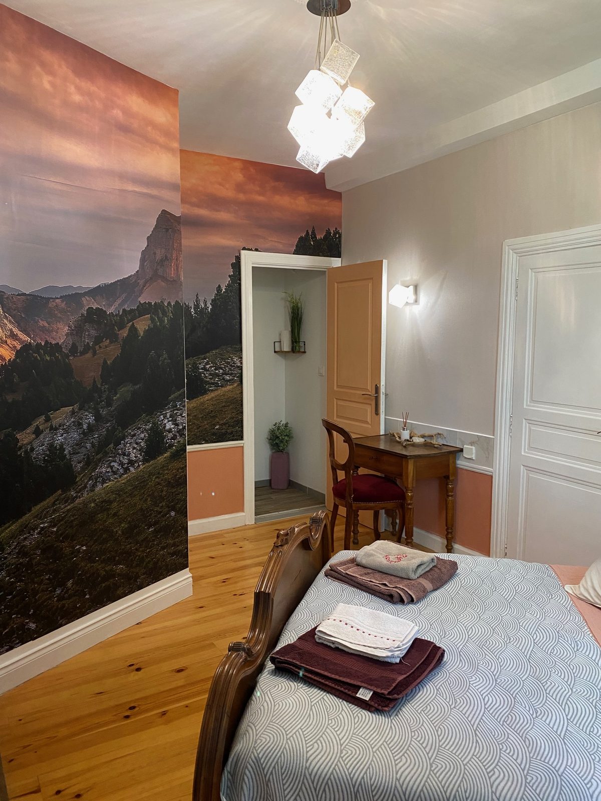 La fresque de la chambre Aiguille