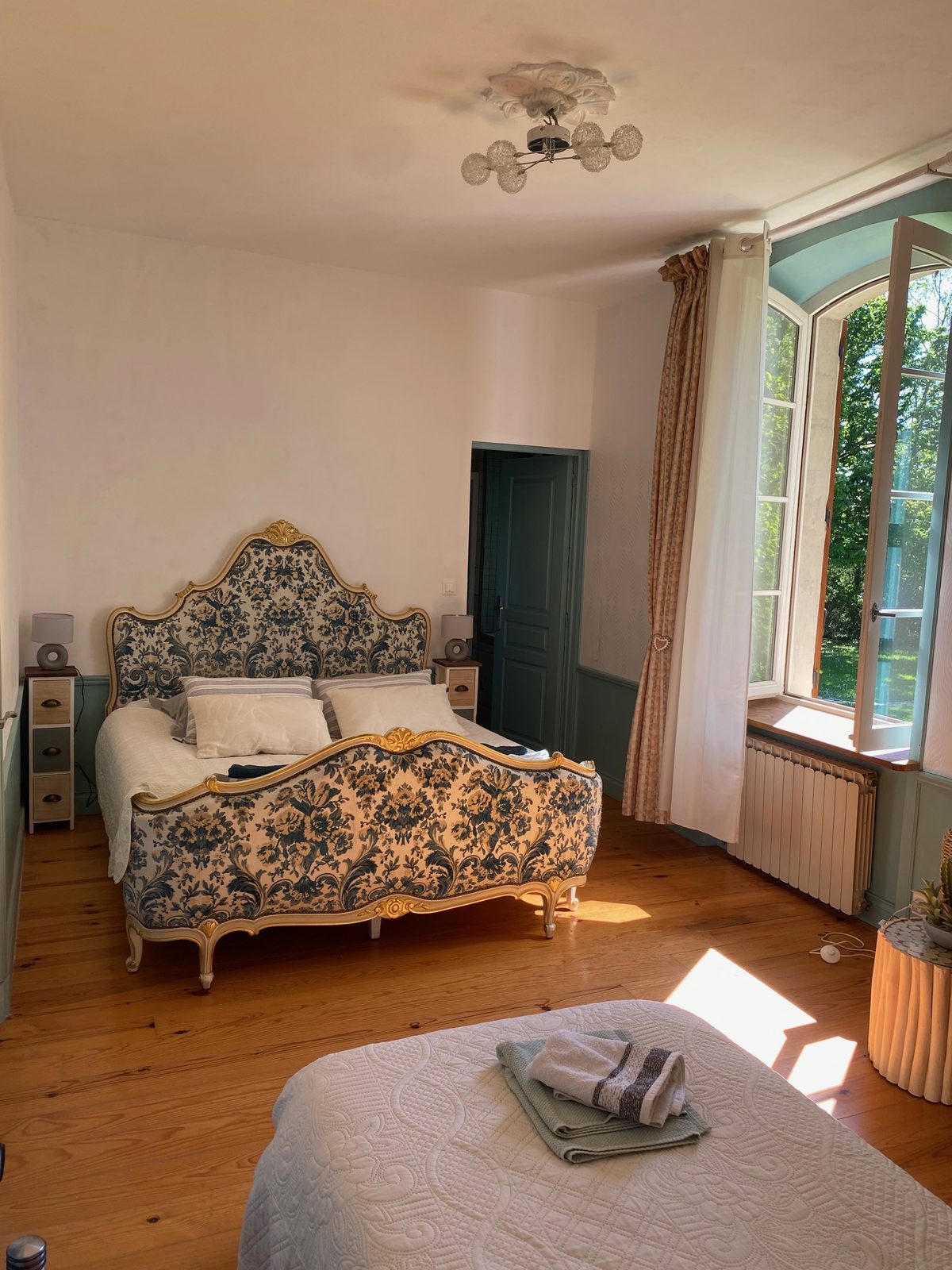Les lits de la chambre Crépuscule