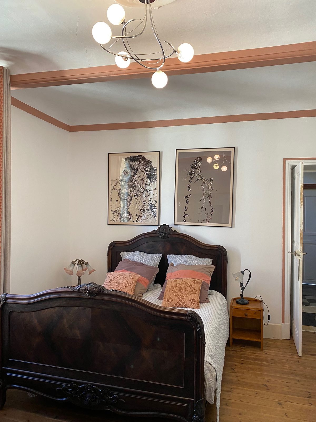 Le lit de la chambre Luirre
