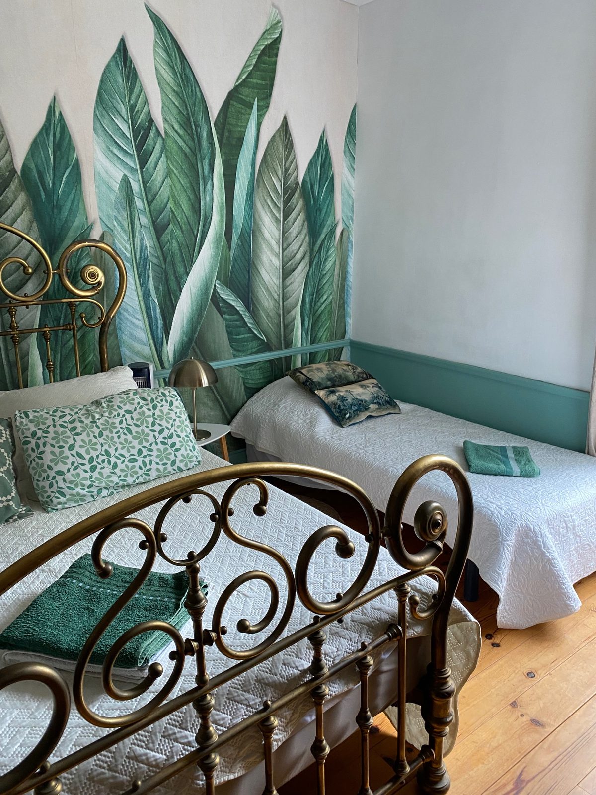 La chambre Nature avec son lit d’appoint